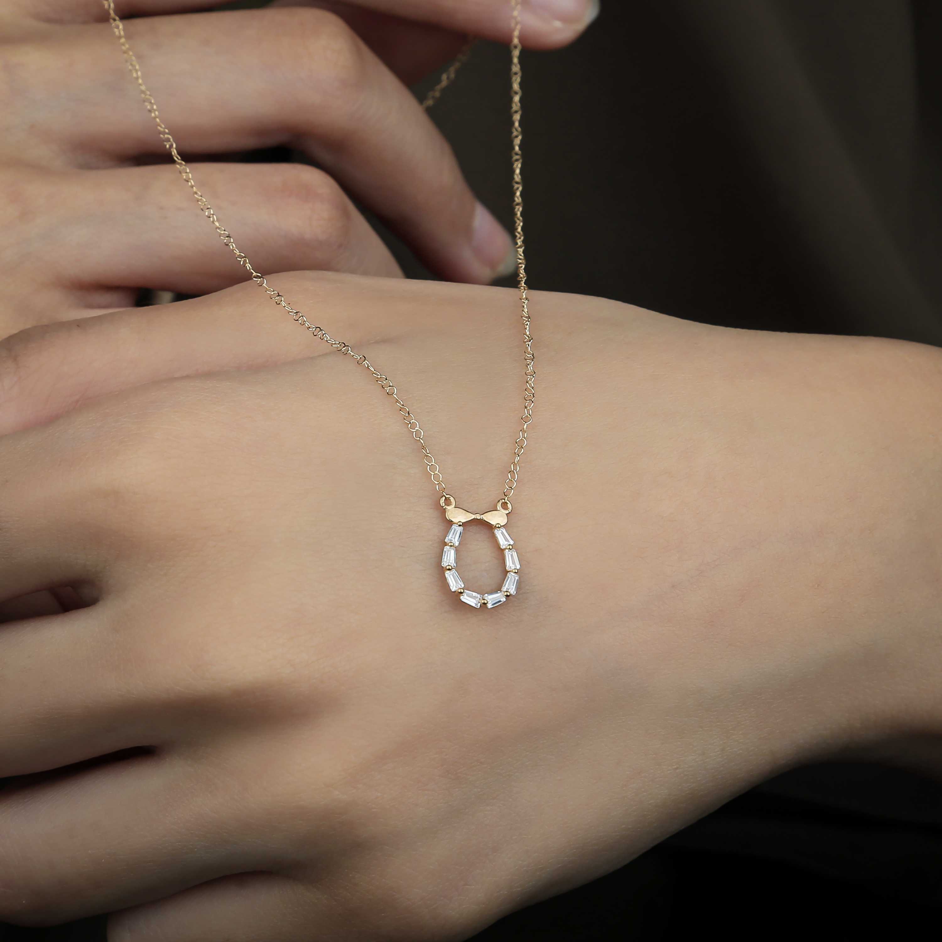 18 karat gold choker, made in Turkey - (H-0874)